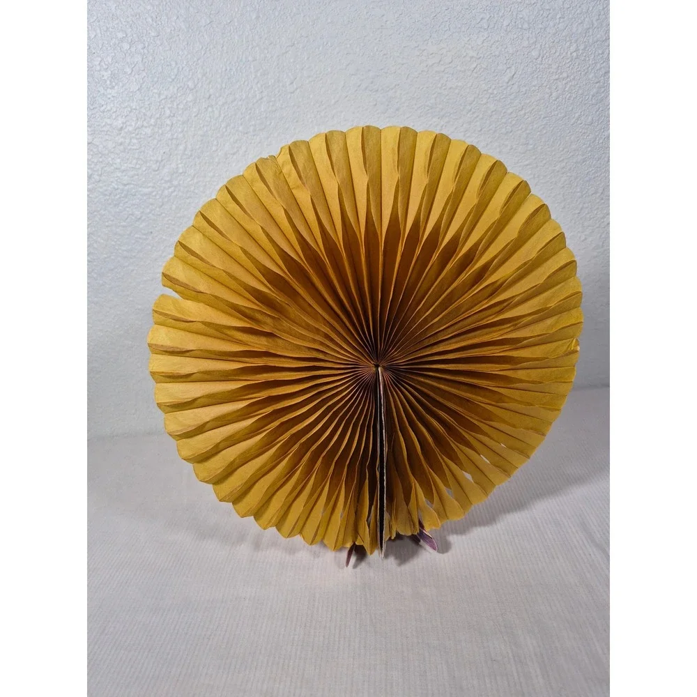 Vintage Thanksgiving Honeycomb Turkey Centerpieces Set of 2 Paper Decorations
